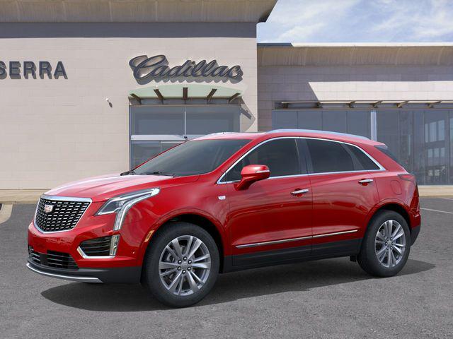 Radiant Red 2026 Cadillac XT5 SUV / Crossover Four-Wheel Drive 9-Speed Automatic