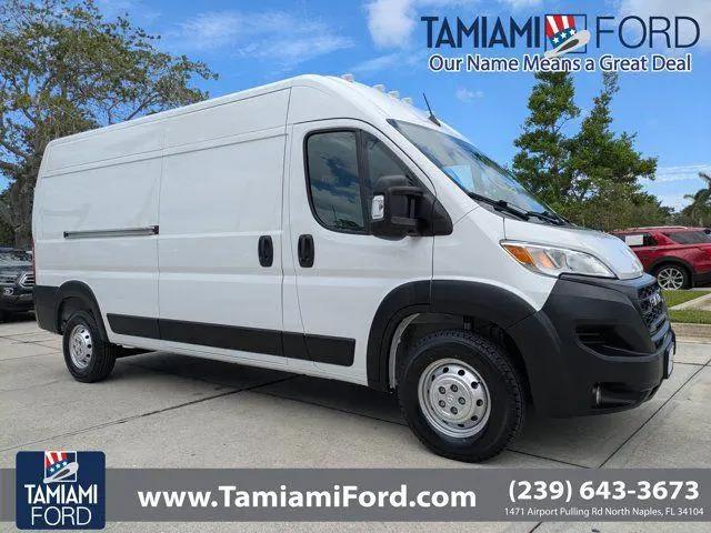 2025 Ram ProMaster 2500 Cargo Van Tradesman High Roof 159" WB w/Pass Seat for sale in Naples, FL