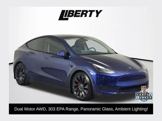 2021 Tesla Model Y Performance Dual Motor All-Wheel Drive for sale in Brunswick, OH