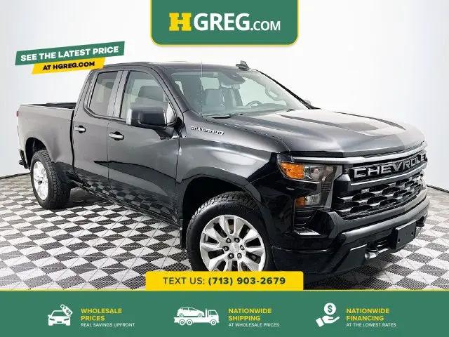 2023 Chevrolet Silverado 1500 2WD Double Cab Standard Bed Custom for sale in Houston, TX