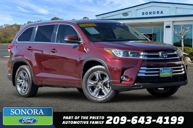 2019 Toyota Highlander Limited Platinum for sale in Sonora, CA