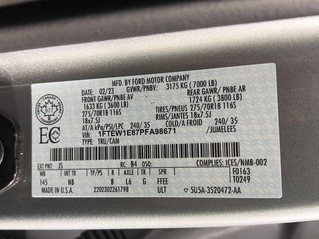 2023 Ford F-150 Tremor