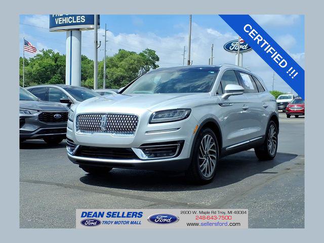 2019 Lincoln Nautilus Reserve for sale in Troy, MI