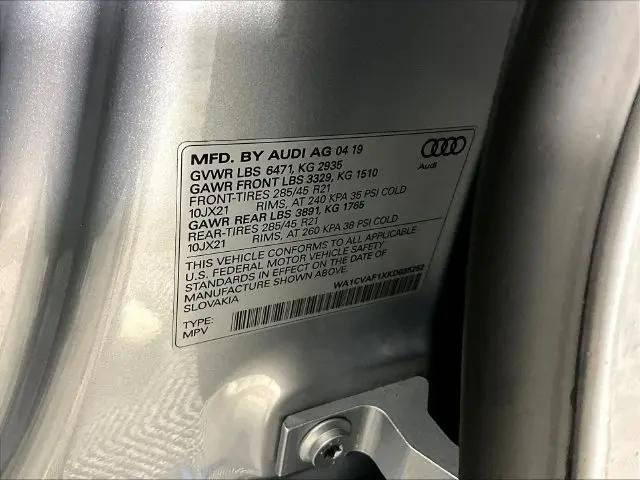 2019 Audi Q8 55 Premium
