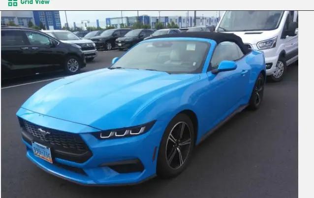 2024 Ford Mustang EcoBoost Premium Convertible for sale in Santa Clara, CA