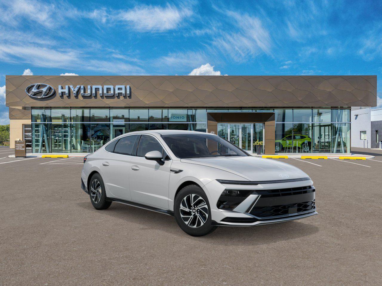 New 2026 White HYUNDAI Blue image 2