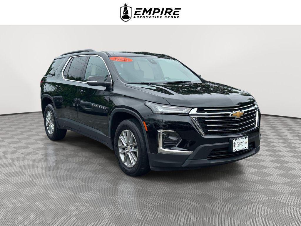 Mosaic Black Metallic 2023 Chevrolet Traverse SUV / Crossover Four-Wheel Drive 9-Speed Automatic