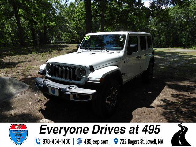 2025 Jeep Wrangler 4-Door Sahara 4x4 for sale in Lowell, MA