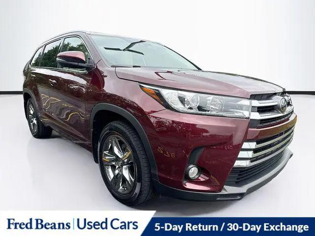 2018 Toyota Highlander Limited Platinum for sale in Mechanicsburg, PA