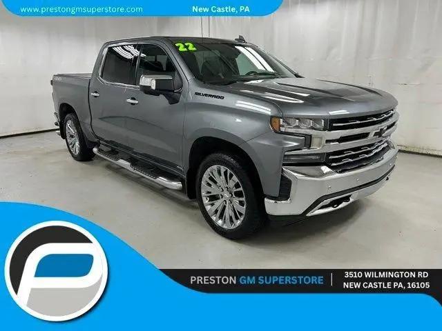 2022 Chevrolet Silverado 1500 4WD Crew Cab Short Bed LTZ for sale in New Castle, PA