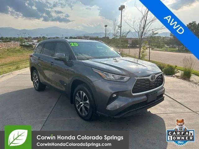 2020 Toyota Highlander XLE for sale in Colorado Springs, CO