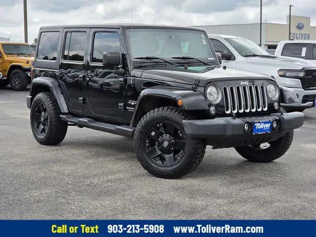 2018 Jeep Wrangler JK Unlimited Sahara 4x4 for sale in Mineola, TX