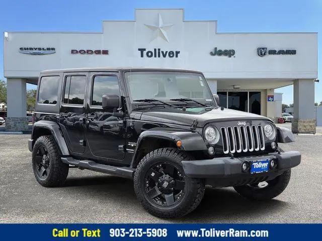 2018 Jeep Wrangler JK Unlimited Sahara 4x4 for sale in Mineola, TX