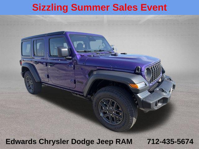 2026 Jeep Wrangler 4-Door Sport S 4x4 for sale in Council Bluffs, IA