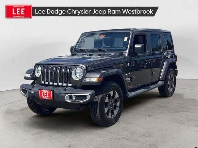 2019 Jeep Wrangler Unlimited Sahara 4x4 for sale in Westbrook, ME