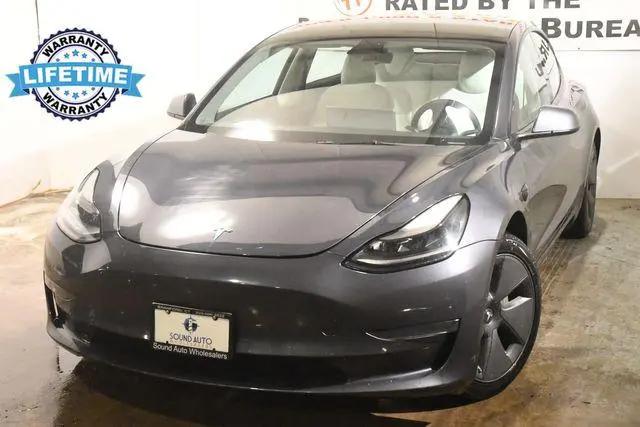 2022 Tesla Model 3 Long Range Dual Motor All-Wheel Drive for sale in Branford, CT