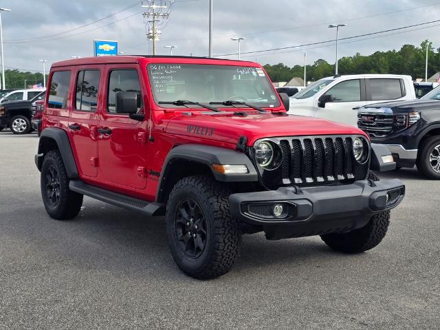 2022 Jeep Wrangler Unlimited Willys 4x4 for sale in Morehead City, NC