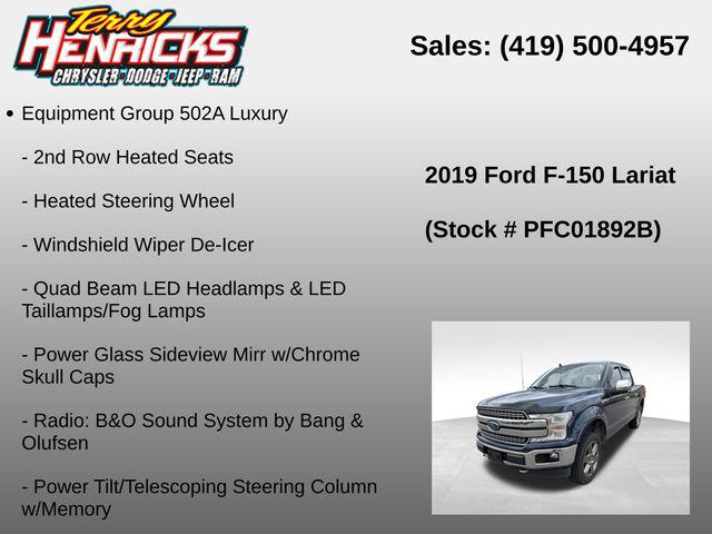 2019 Ford F-150 LARIAT