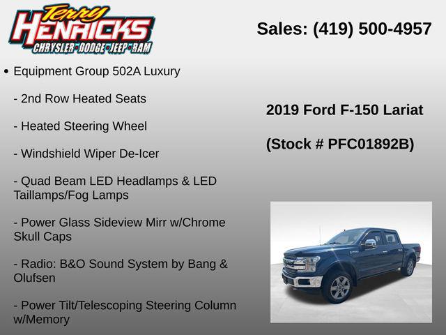 2019 Ford F-150 LARIAT