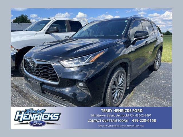 2020 Toyota Highlander Platinum for sale in Archbold, OH
