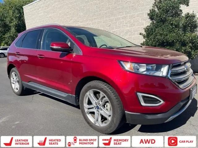 2017 Ford Edge Titanium for sale in Yuba City, CA