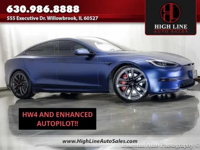 2023 Tesla Model S Plaid Tri Motor All-Wheel Drive for sale in Willowbrook, IL