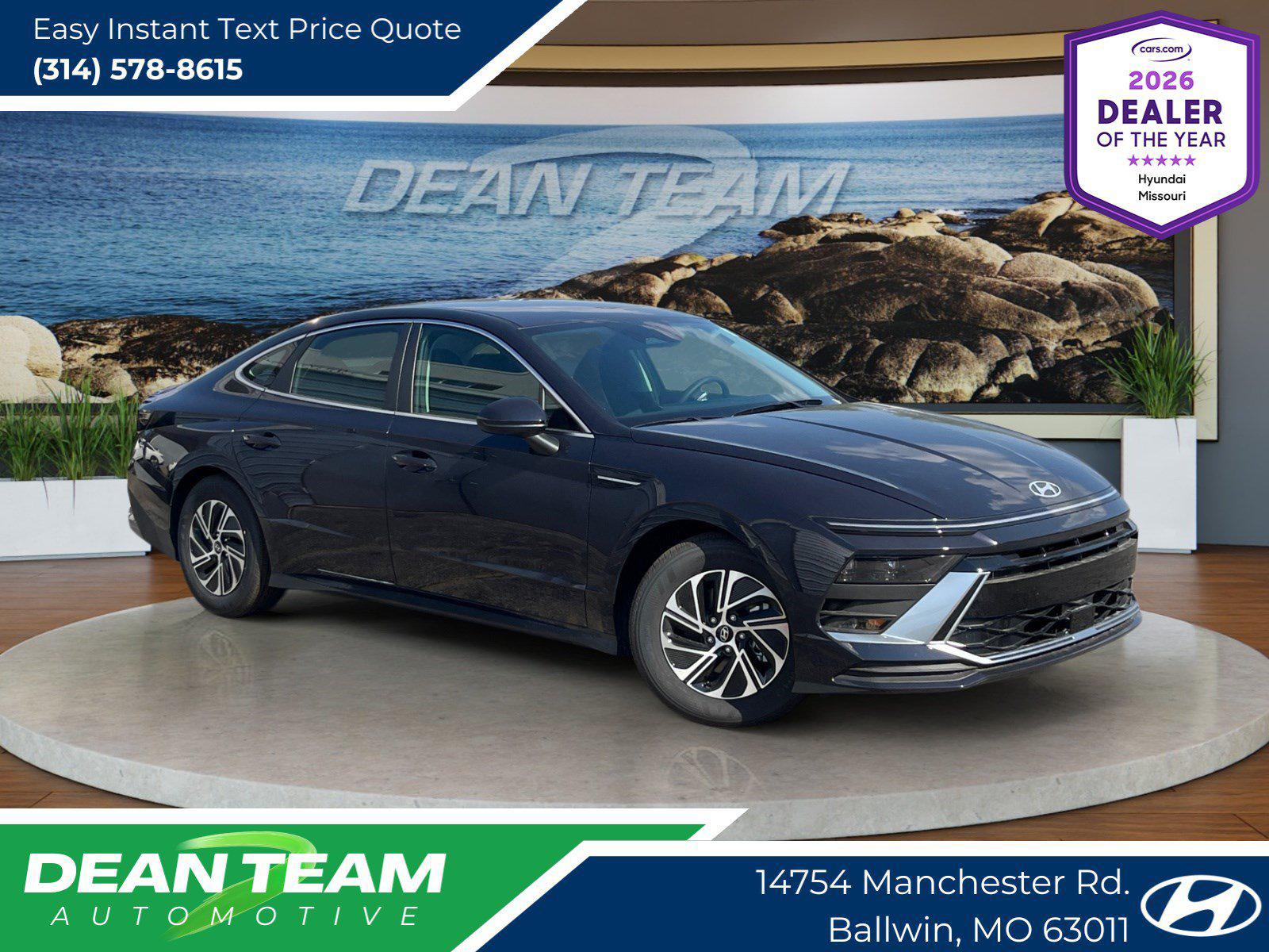 2026 Hyundai Sonata Hybrid Blue