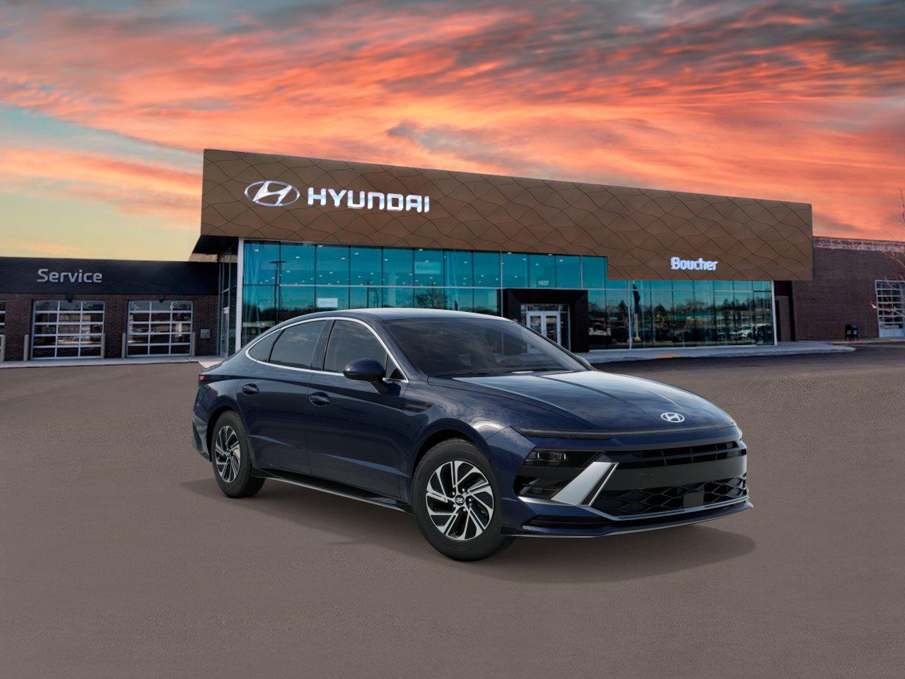New 2026 Carbon Blue Hyundai Blue image 2