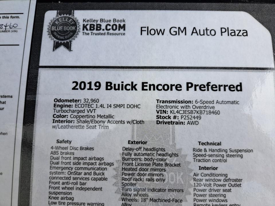 2019 Buick Encore Preferred - Photo 35