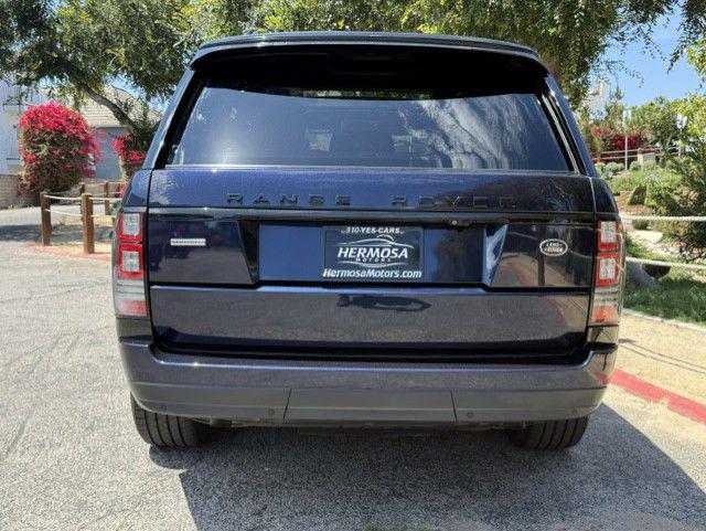 2017 Land Rover Range Rover 5.0L V8 Supercharged