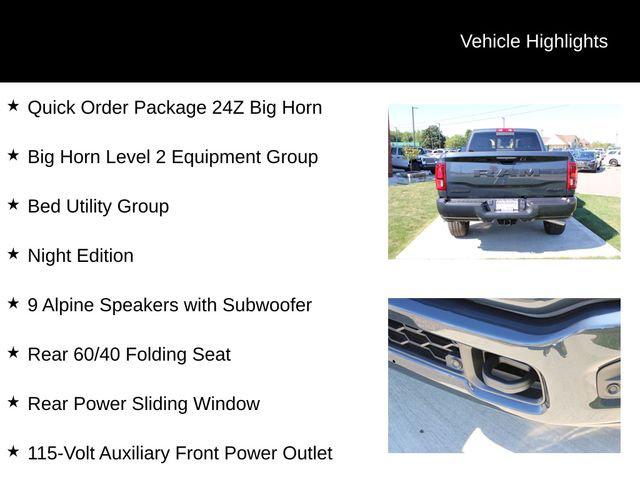 2026 RAM 3500 RAM 3500 BIG HORN CREW CAB 4X4 64 BOX