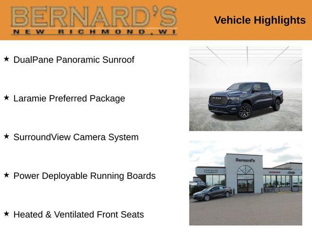 2027 RAM Ram 1500 RAM 1500 LARAMIE CREW CAB 4X4 57 BOX