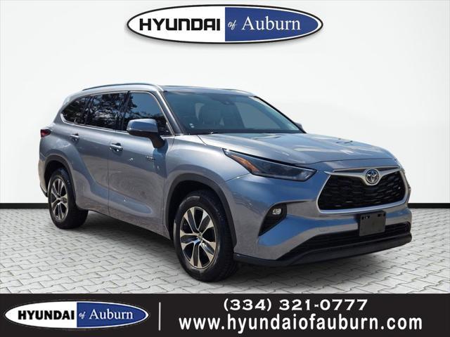 2021 Toyota Highlander Hybrid XLE for sale in AUBURN, AL