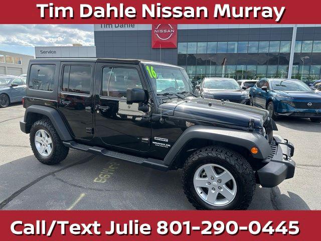 2016 Jeep Wrangler Unlimited Sport for sale in Murray, UT