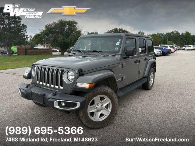 2021 Jeep Wrangler Unlimited Sahara for sale in Freeland, MI