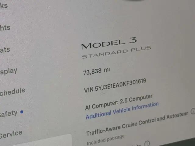2019 Tesla Model 3 Standard Range