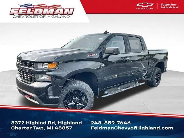 2021 Chevrolet Silverado 1500 4WD Crew Cab Short Bed Custom Trail Boss for sale in Highland, MI