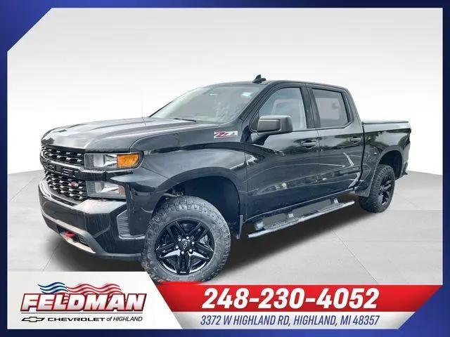 2021 Chevrolet Silverado 1500 4WD Crew Cab Short Bed Custom Trail Boss for sale in Highland, MI