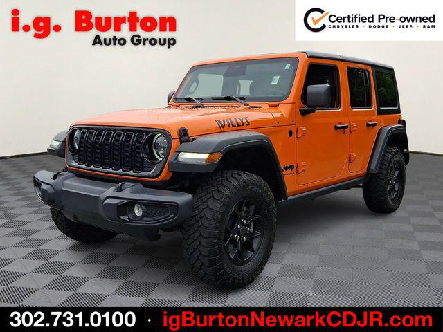 2025 Jeep Wrangler 4-Door Willys 4x4 2025 Jeep Wrangler 4-Door Willys 4x4