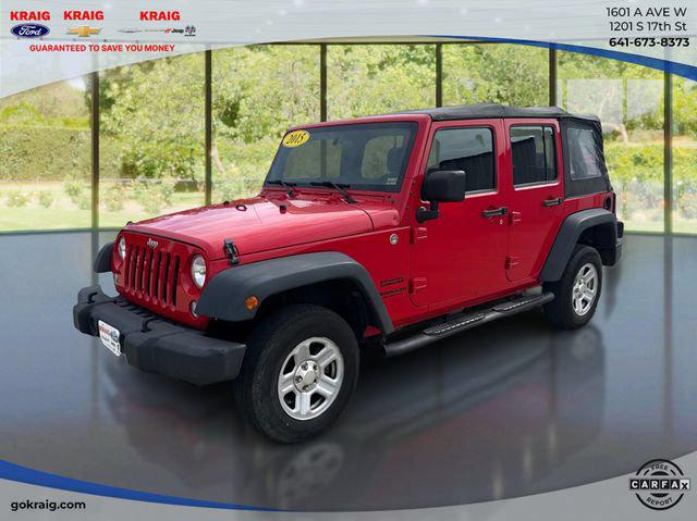 2015 Jeep Wrangler Unlimited Sport for sale in Oskaloosa, IA
