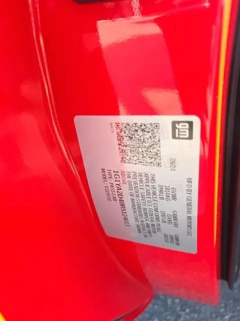 2024 Chevrolet Corvette Stingray RWD Coupe 1LT