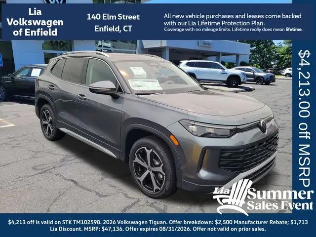 2026 Volkswagen Tiguan SE for sale in Enfield, CT