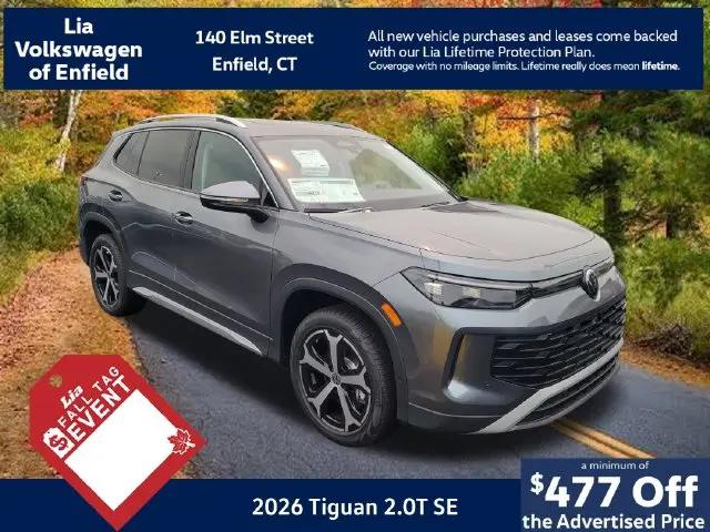 2026 Volkswagen Tiguan SE for sale in Enfield, CT
