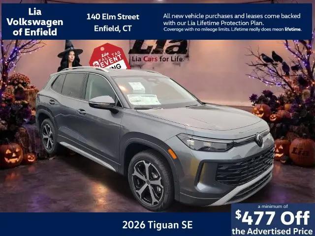 2026 Volkswagen Tiguan SE for sale in Enfield, CT