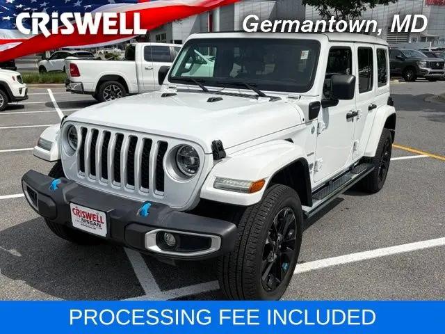 2022 Jeep Wrangler 4xe Unlimited Sahara 4x4 for sale in Germantown, MD