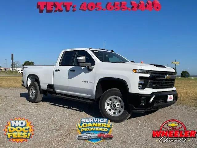 2026 Chevrolet Silverado 3500HD Double Cab, Long Bed, WT Dual Rear Wheel, 4WD for sale in Hinton, OK