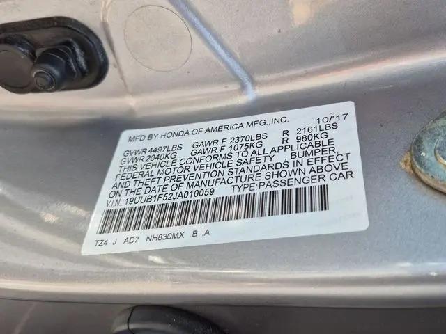 2018 Acura TLX Tech Pkg