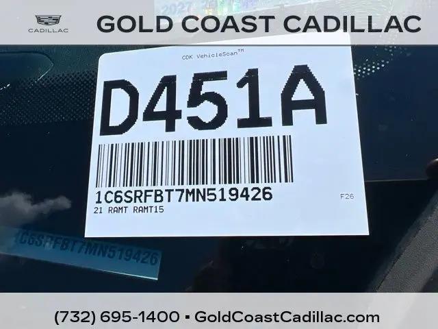 2021 Ram 1500 Big Horn Quad Cab 4x4 64 Box