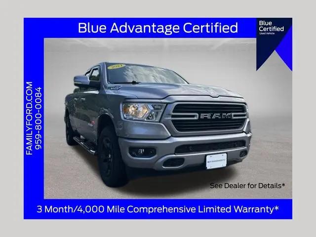 2021 Ram 1500 Big Horn Quad Cab 4x4 6'4" Box for sale in Watertown, CT