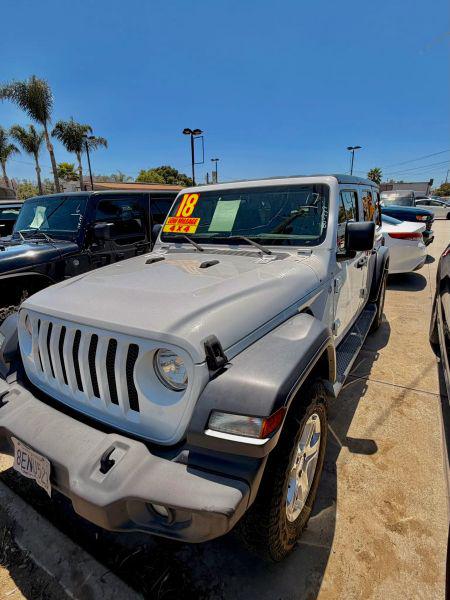 2018 Jeep Wrangler Unlimited Sport S 4x4 for sale in Bloomington, CA